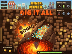 խաղ Miner Dig It All