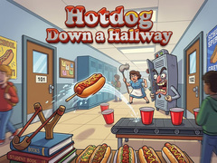 խաղ Hotdog Down a Hallway