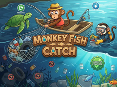 խաղ Monkey Fish Catch