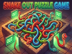 խաղ Snake Out Puzzle Game