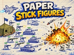 խաղ Paper Stick Figures