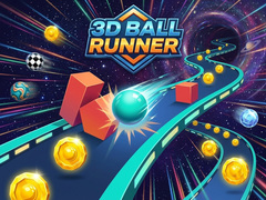 խաղ 3D Ball Runner