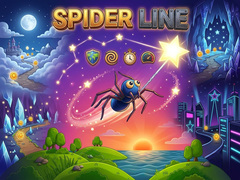 խաղ Spider Line