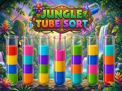 խաղ Jungle Tube Sort
