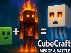 խաղ Cube Craft Merge & battle