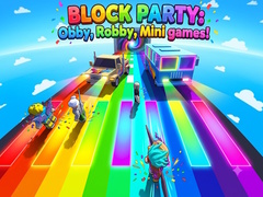 խաղ Block Party: Obby, Robby, Mini games!