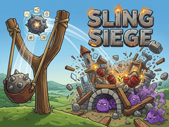 խաղ Sling Siege