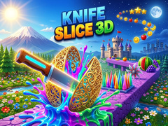 խաղ Knife Slice 3D