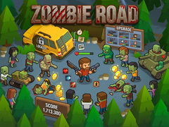 խաղ Zombie Road