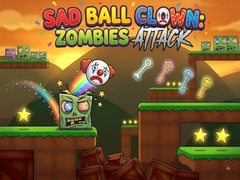 խաղ Sad Ball Clown: Zombies Attack