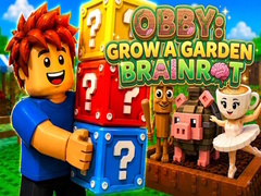 խաղ Obby: Grow a Garden Brainrot