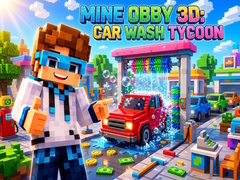 խաղ Mine Obby 3D: Car Wash Tycoon