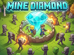 խաղ Mine diamond