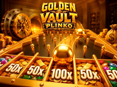 խաղ Golden Vault Plinko