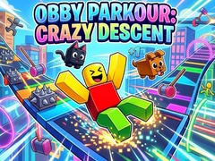 խաղ Obby Parkour: Crazy Descent