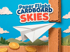 խաղ Paper Flight Cardboard Skies