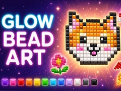 խաղ Glow Bead Art