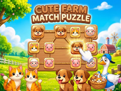 խաղ Cute Farm Match Puzzle