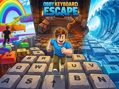 խաղ Obby Keyboard Escape