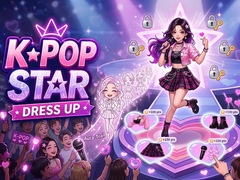 խաղ Kpop Star Dress Up
