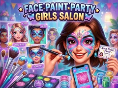 խաղ Face Paint Party Girls Salon
