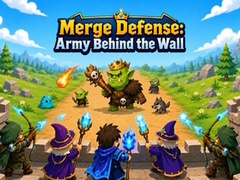 խաղ Merge Defense: Army Behind the Wall