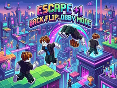 խաղ Escape +1 Back Flip: Obby Mode