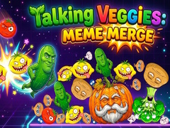 խաղ Talking Veggies: Meme Merge