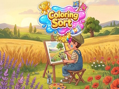 խաղ Coloring Sort