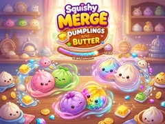 խաղ Squishy Merge: Dumplings and Butter