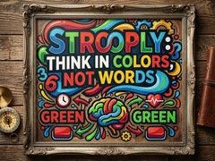 խաղ Strooply: Think in Colors, Not Words
