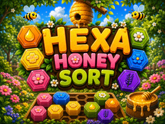 խաղ Hexa Honey Sort