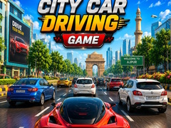 խաղ City Car Driving Game