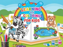 խաղ Learning and Coloring For Kids