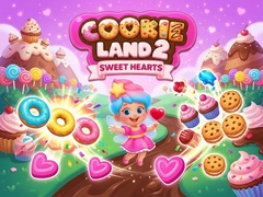 խաղ Cookie Land 2: Sweet Hearts