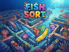 խաղ Fish Sort