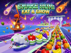 խաղ Snake Run: Eat & Grow