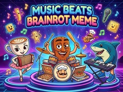 խաղ Music Beats Brainrot Meme 