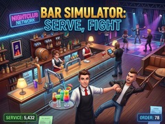 խաղ Bar Simulator: Serve, Fight