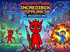 խաղ Pixelated Game Incredibox Sprunki Playground