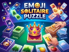 խաղ Emoji Solitaire Puzzle