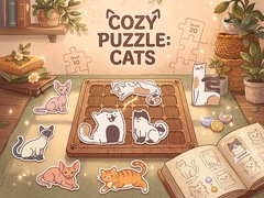 խաղ Cozy Puzzle: Cats