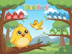 խաղ Bird Sort