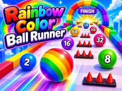 խաղ Rainbow Color Ball Runner