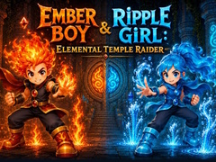 խաղ Ember Boy & Ripple Girl 