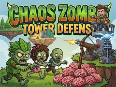 խաղ Chaos Zombie Tower Defense