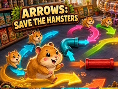 խաղ Arrows: Save the Hamsters