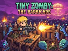 խաղ Tiny Zomby: The Barricade