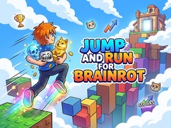 խաղ Jump and Run for Brainrots