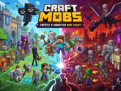 խաղ Craft Mobs: Create a Monster and Fight!